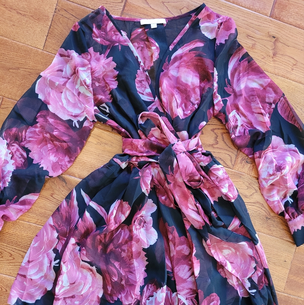 Ricarica Chiffon Floral dress